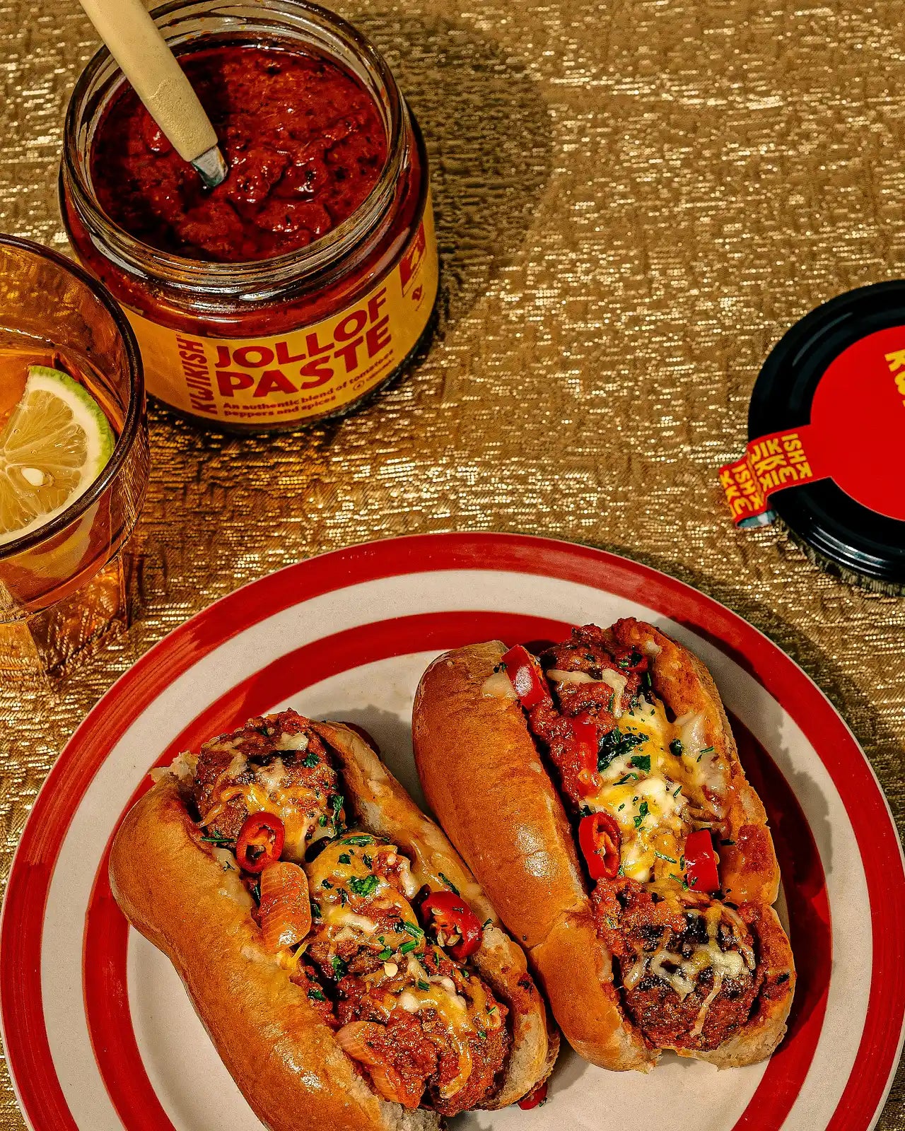 Jollof Meatball Sub